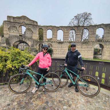De Bordeaux à Saint-Emilion en Gravel
