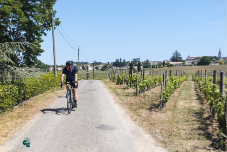 2 days exploring the Bordeaux region by gravel bike or e-bike